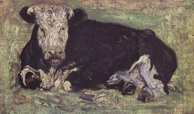 Vincent Van Gogh Liegende Kuh Germany oil painting art